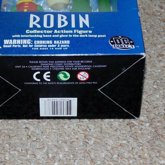 2004 DC Direct Batman: The Dark Knight Returns Robin Figure Complete in Box - Picture 9 of 9